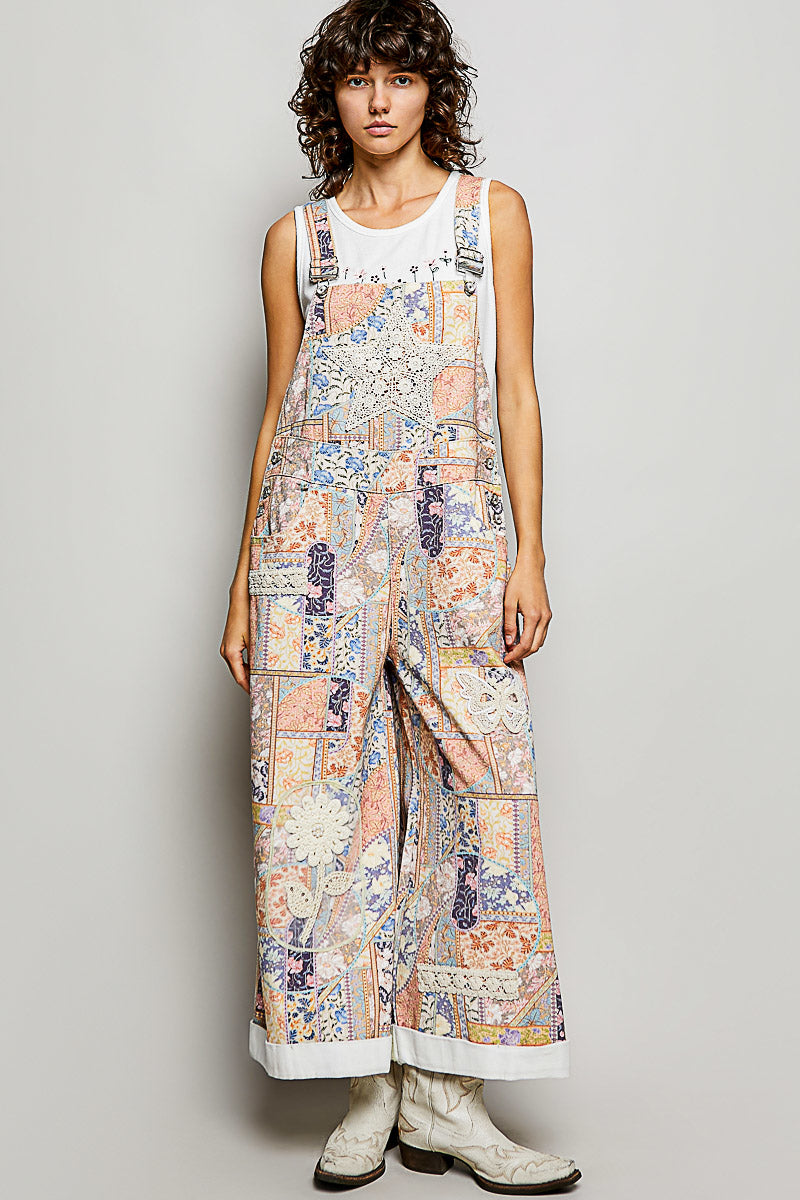 Vintage Bloom Overall