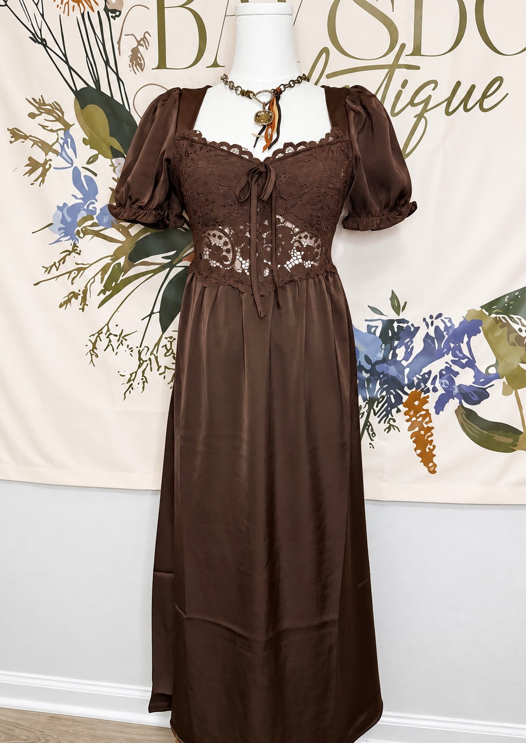 Cocoa & Lace Dress