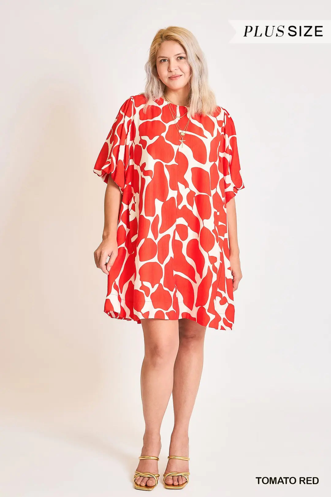 Curvy: Cherry Crush Babydoll Dress