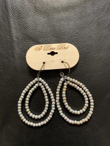 Teak Multi-Hoop Earring