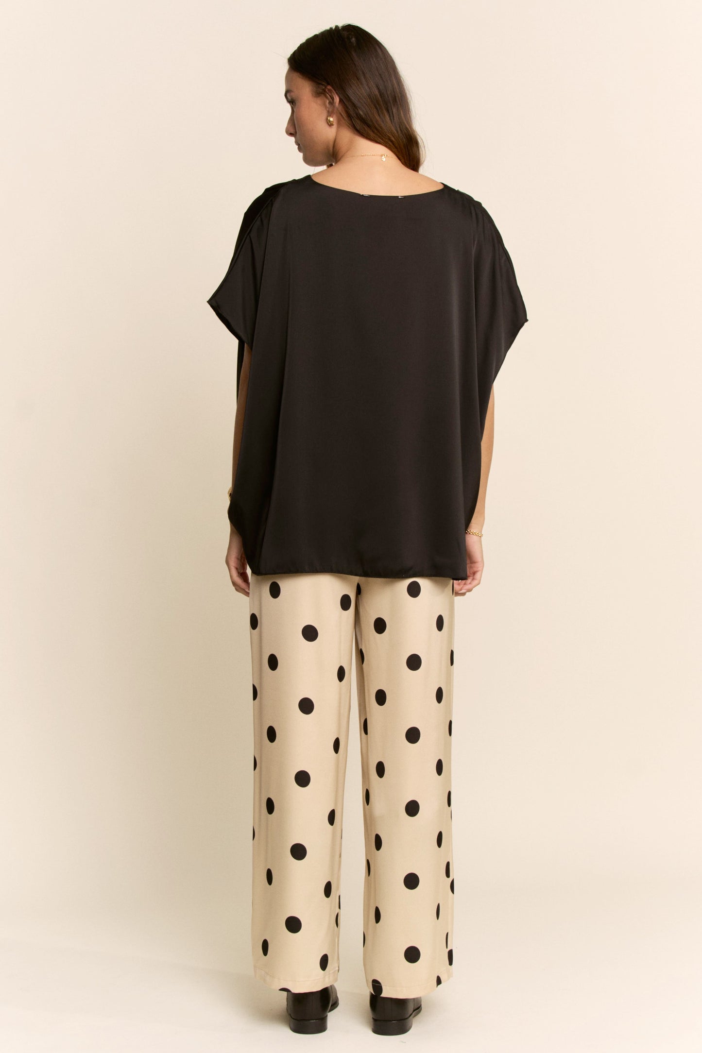 Midnight Muse Satin Top