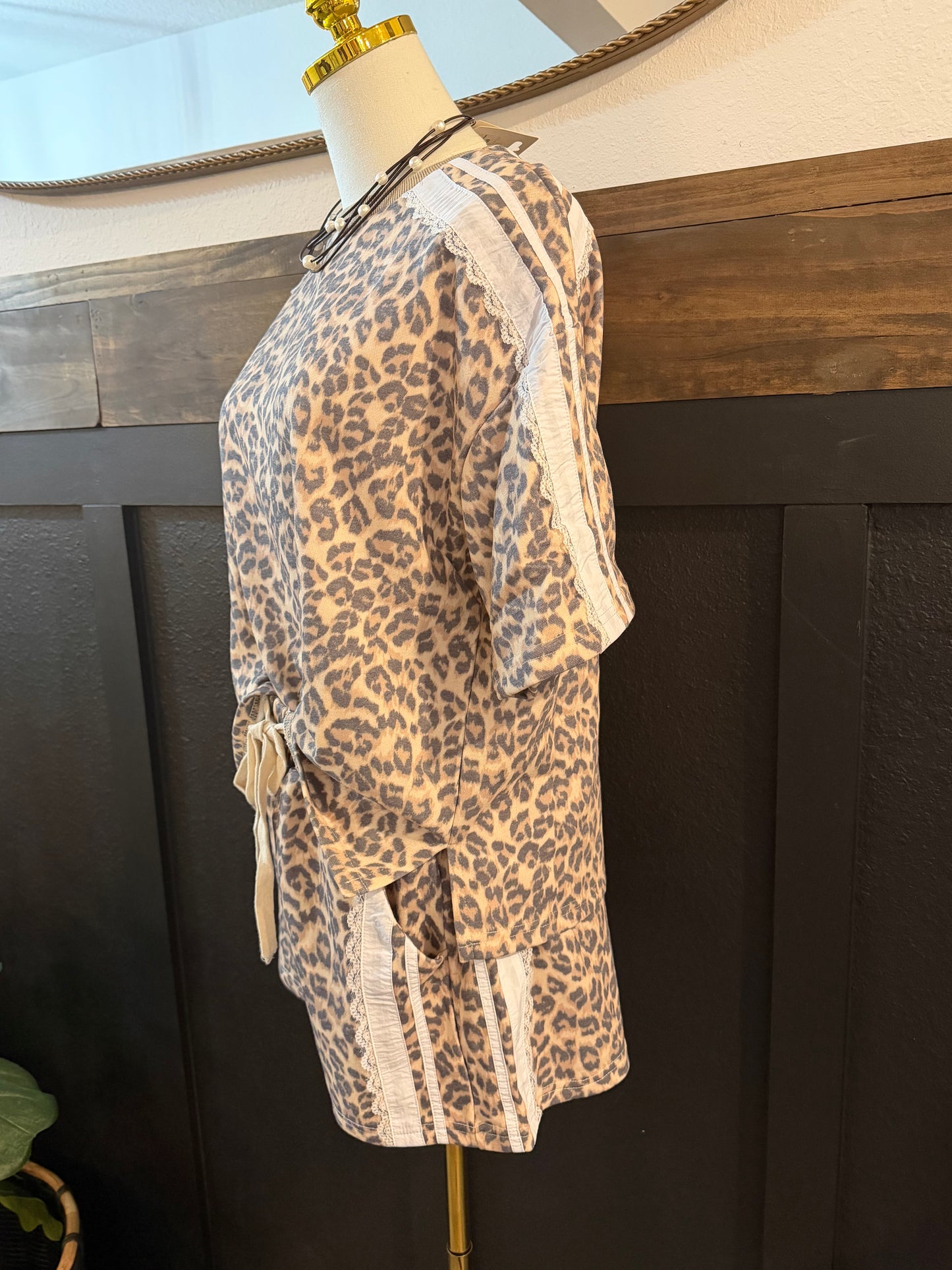 Leopard & Lace Set