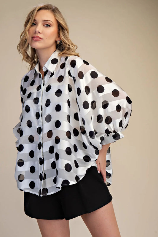 Flirtin' in Dots Top