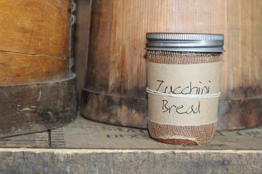 Primitive Jar Candle: Hazelnut Coffee: 8 OZ