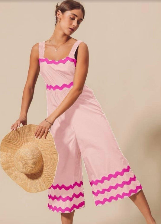 The Pink Ric-Rac Jumpsuit
