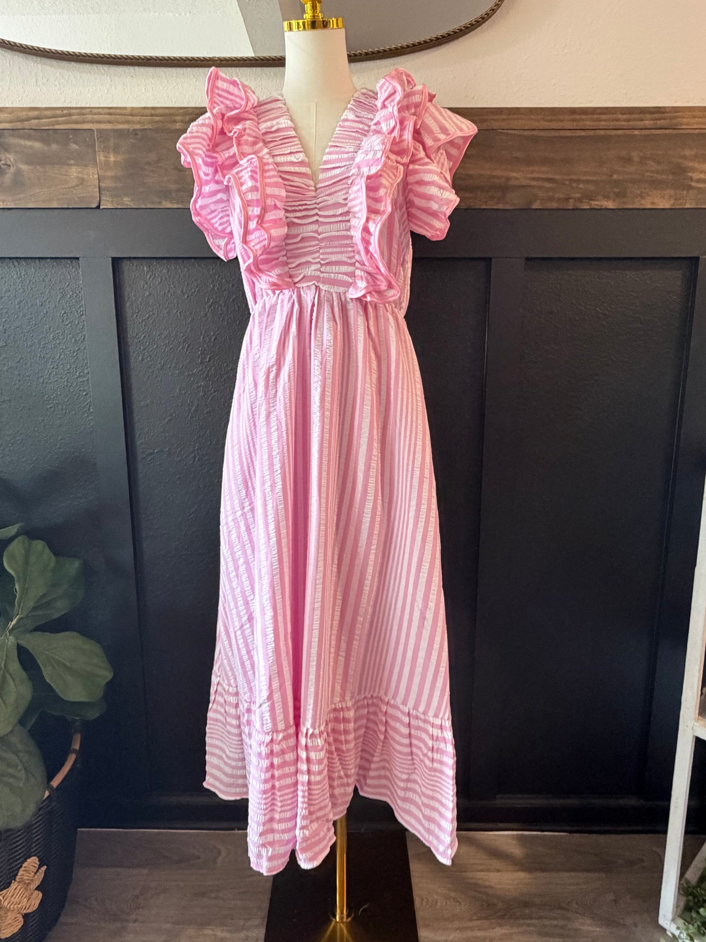 Pink Lemonade Midi Dress