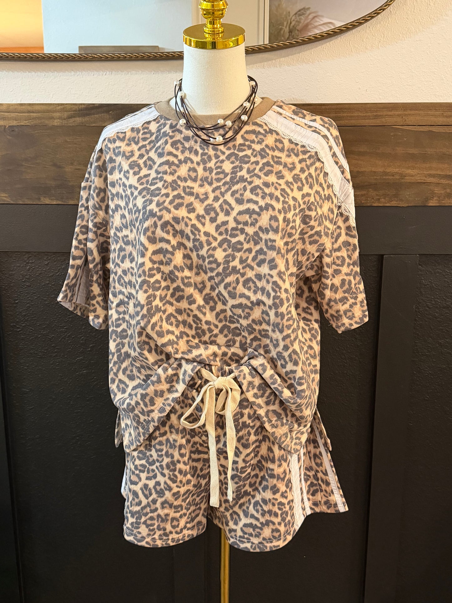 Leopard & Lace Set