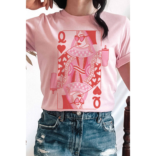 Queen Of Hearts Graphic Tee