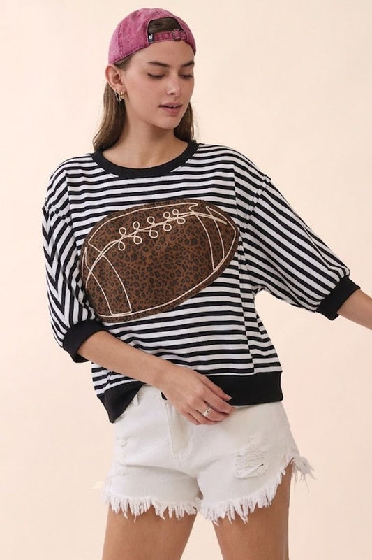 Curvy: Leopard League Top