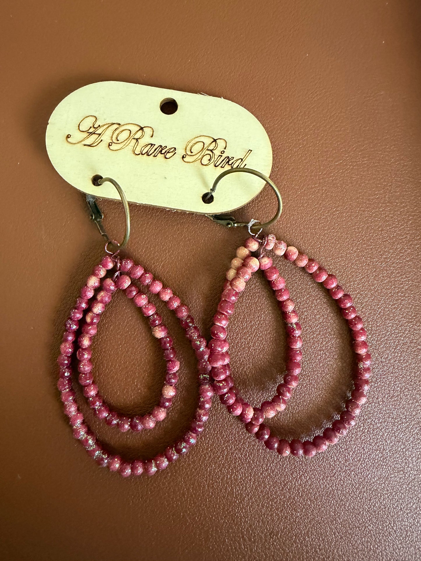 Teak Multi-Hoop Earring