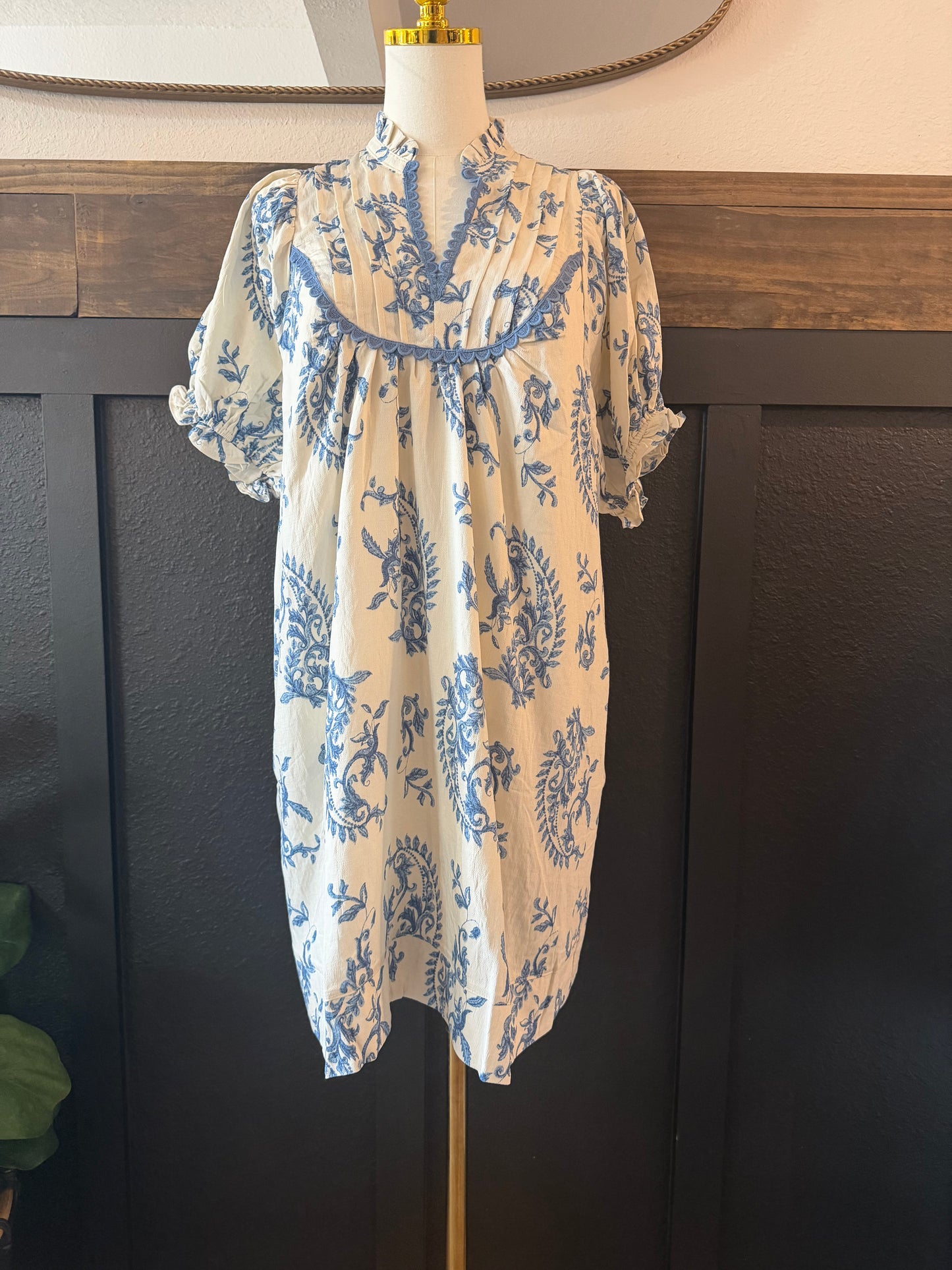 Blue Willow Breeze Dress