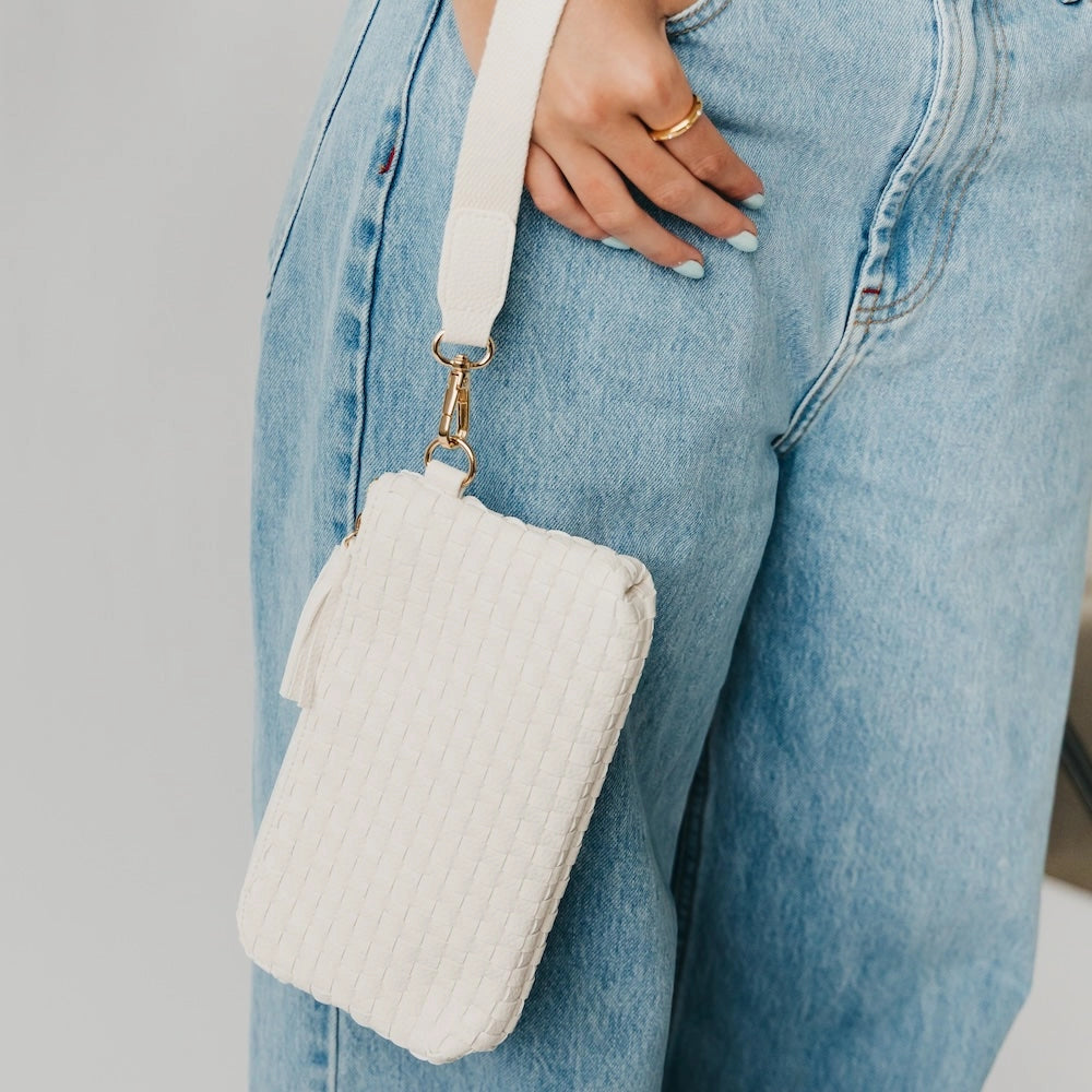 Woven Emma Clutch Wristlet