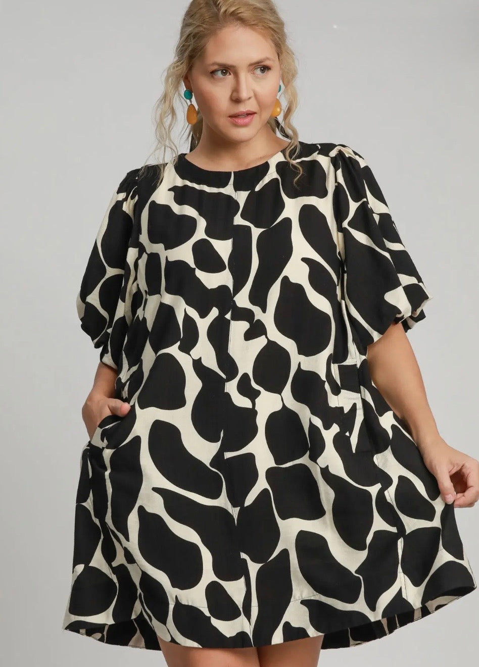 Curvy: Moonstone Mosaic Dress