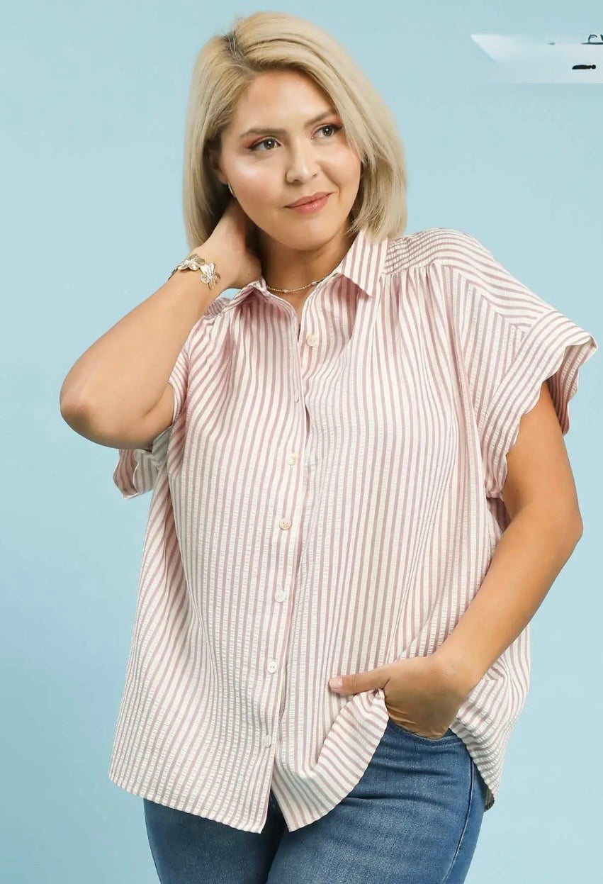 Curvy: Weekend Escape Blouse