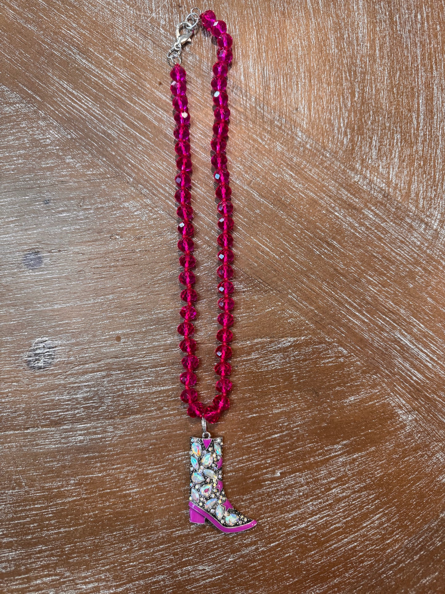 Whose Bed Have Your Boots Been Under Necklace