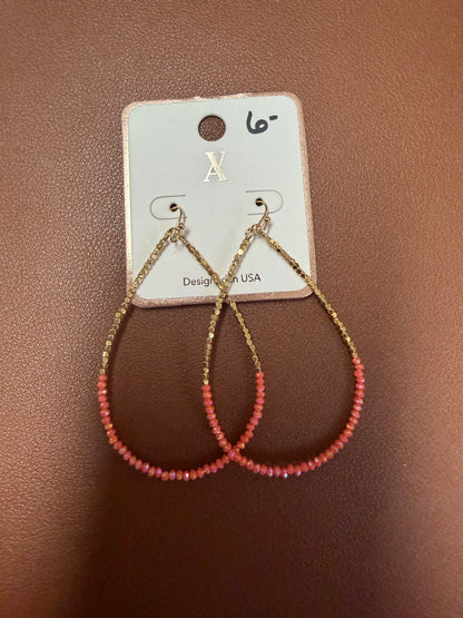 Dangle Seed Bead Earrings