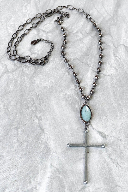 Karma Cross Necklace