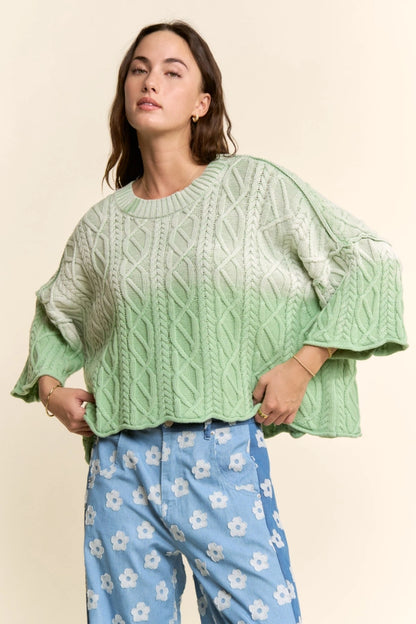The Knit Ombre Sweater