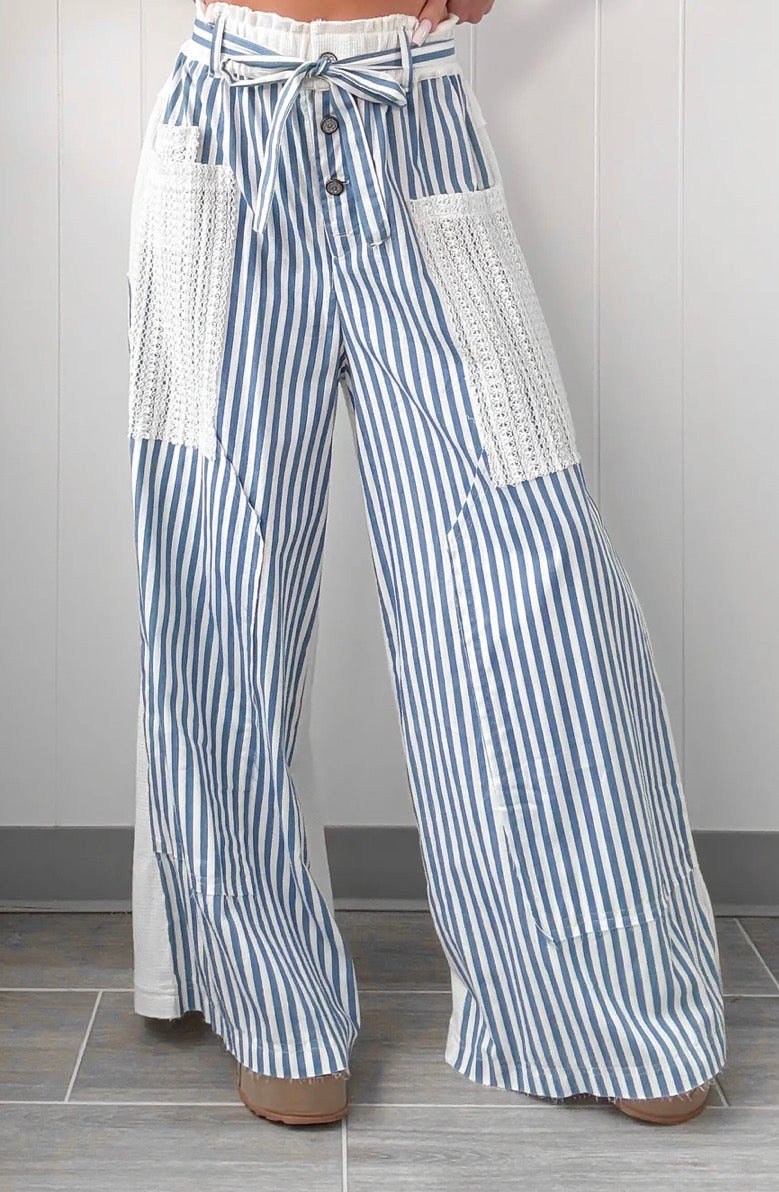 Boho Tides Patch Pant