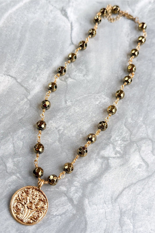 Talus Coin Necklace