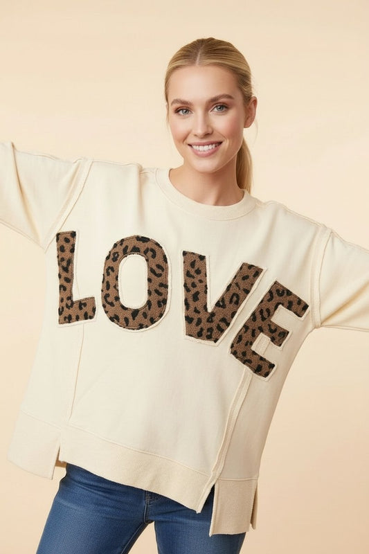 Wild About Love Pull Over